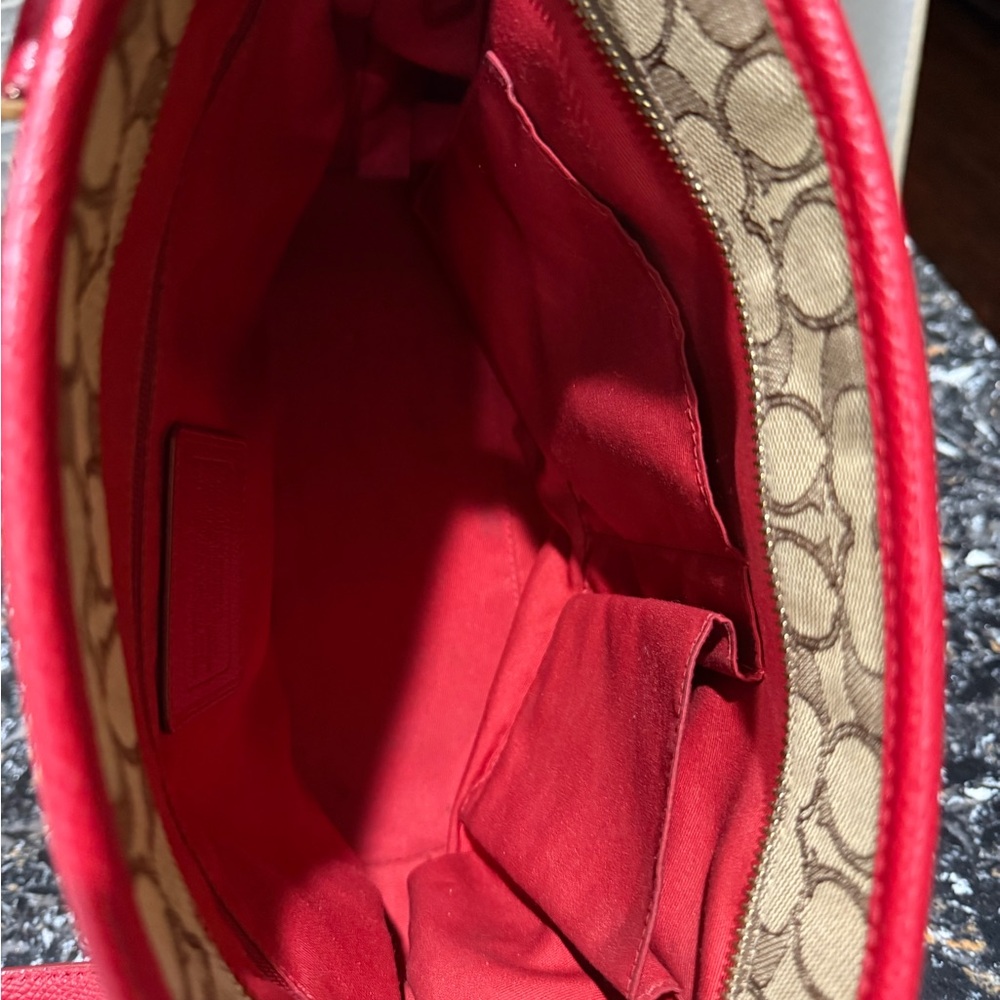 COACH 2016 Outline Zip Top Tote - Picture 10 of 12